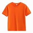 thumbnail image 4 of NOLDARES Boys Short Sleeve T-Shirt Graphic Casual Tees for Kids, Breathable Summer Top for Boys 5-16 Years(Orange,4-5 Years), 4 of 8