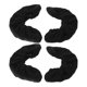 thumbnail image 1 of CRILSTYLEO 2Pares Cubiertas Elásticas Negras Para Cuchillas De De Hielo Con Para Uso En, 1 of 8