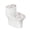 Floral Bird Cover, variant on HELLHERO Set of 2 Fits All Toilet Shapes Toilet Seat Cover with Elastic Edge for Stretch