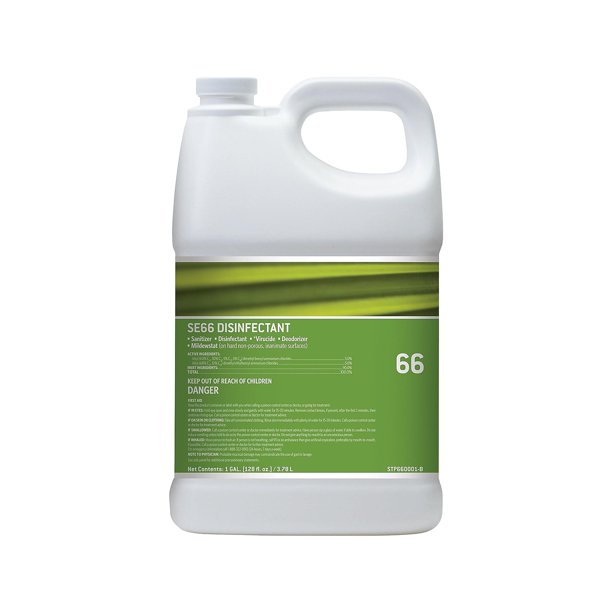 Staples #66 Disinfectant and Sanitizer Unscented 1 Gallon (STP660001-C-CC)