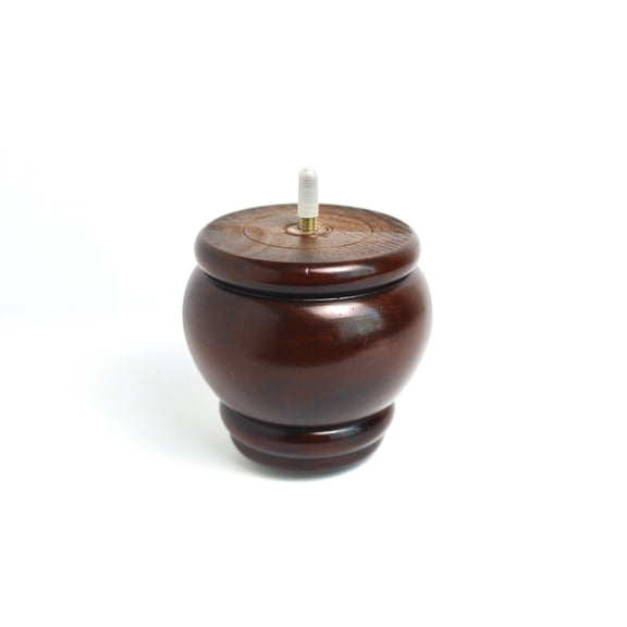 4" Tapered Sofa/ Chair/ Ottoman Wood Furniture Leg - Set of 4