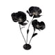 thumbnail image 5 of Grandes flores artificiales elegantes flores gigantes para boda decoración de boda altura Negro, 5 of 9