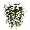 thumbnail image 1 of Moda Hogar Violeta Colgante de pared Violeta Flor artificial Decoración Simula Wmkox8yii  fhajkh71, 1 of 1