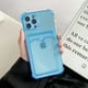 thumbnail image 1 of Funda transparente con ranura para tarjetas para iPhone 11 12 13 14 Mini Pro XS Max X XR SE 7 8 14 Plus Tan Jianjun unisex, 1 of 2