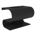 thumbnail image 5 of Soprano 36" Wall Mounted Modern S-Shaped Bathroom Sink in Black, 5 of 7