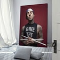 thumbnail image 3 of Travis Barker Poster (16) Artworks Canvas Poster Room Aesthetic Wall Art Prints Home Modern Decor Gifts 16x24inch(40x60cm), 3 of 6