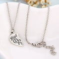 thumbnail image 5 of UDIYO 1 Pair Women Necklace Best Friends Letters Engraved Jewelry Freinds Matching Necklace for Party, 5 of 6