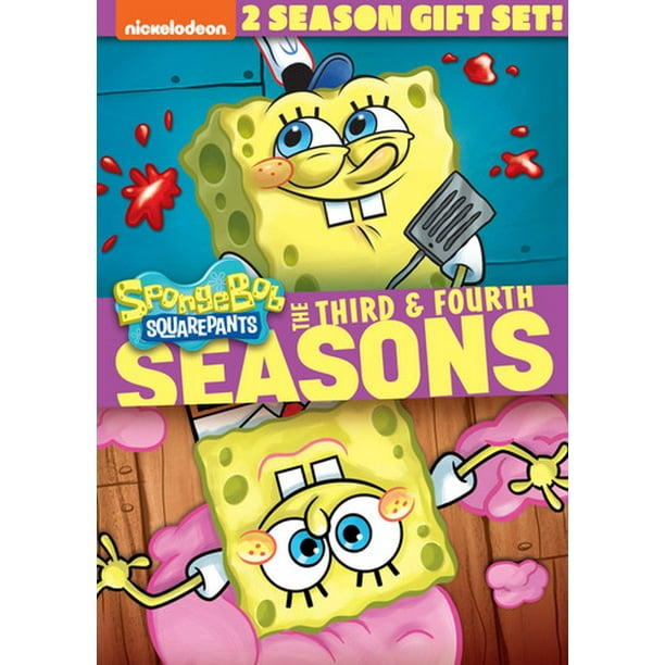 Spongebob Squarepants Seasons 3 4 Dvd Walmart Com