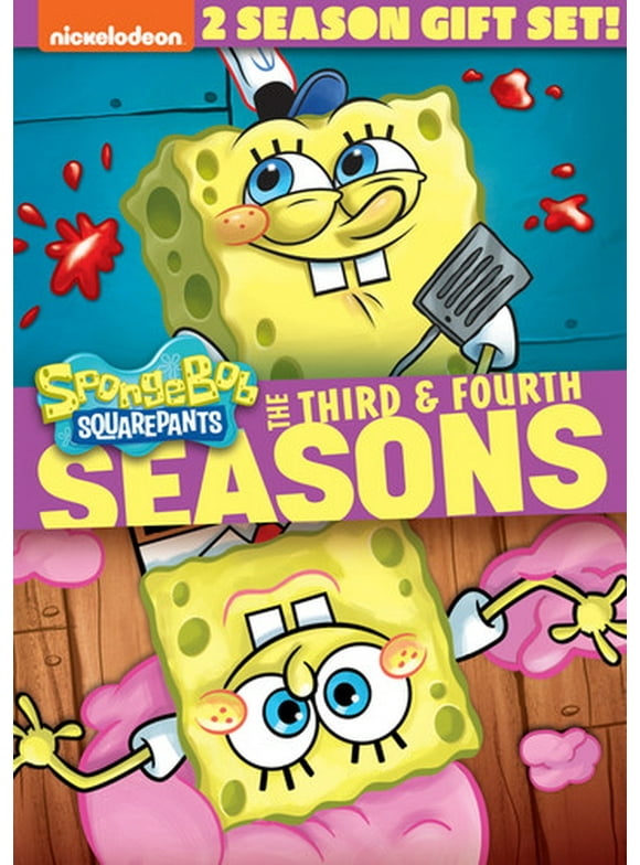 Spongebob Squarepants: Seasons 3-4 (DVD), Nickelodeon, Kids & Family