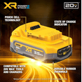 thumbnail image 4 of DEWALT 20V MAX XR POWERSTACK 3.5 Ah Power Tool Battery and Charger Kit (DCBP320C), 4 of 6