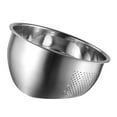 thumbnail image 4 of Colador de cocina de acero inoxidable, colador de arroz, colador de cuenco, colador de alimentos, colador para arroz, carne, frutas, y frijoles, 4 of 9