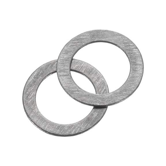 120Pcs 304 Stainless Steel Flat Washers, M4x6x0.2mm Ultra Thin Flat Spacers