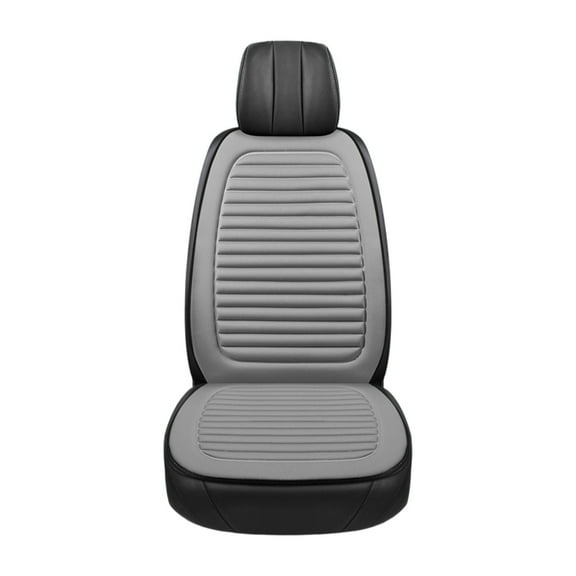 Tunhigl Car Seat Cushion with Backrest Ventilation - All-Season Cooling & Comfort for Cars, Office Chairs, and More, Ergonomic Support for Long Drives Gray