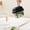 Black, variant on Lunxisen 1 pcs Cute Pill Dispenser with Large Compartments, Portable Pill Bottle Organizer with Wide Opening for Easy Use, Anti-Mix Pill Organizer for Travel, BPA-Free Pill Container.