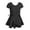 Black, variant on Gyratedream Girls Ballet Leotards Short Sleeve Leotard with Skirt Dance Dress Kids Gymnastic Ballerina Outfit Dress