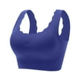 thumbnail image 5 of Eashery Sport Bras for Women O-Neck Comfy Depends Underwear for Women Women Bra Blue XL, 5 of 5