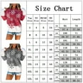 thumbnail image 2 of KZKR Women Crewneck Sweatshirt Christmas Snowflake Print Casual Loose Pullover Plus Size, 2 of 4