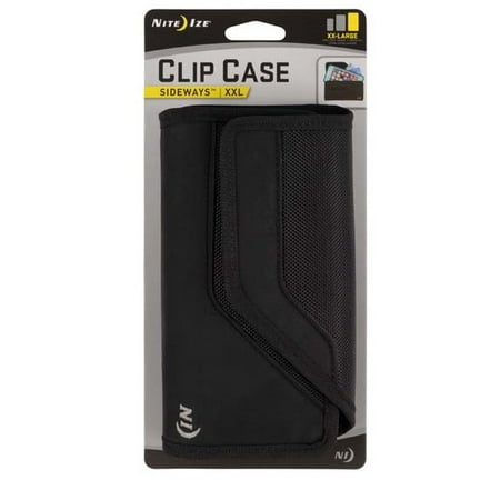 Nite Ize CCS2L-01-R3 Universal Cellphone Clip Case Sideways, XXL Black