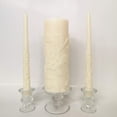 thumbnail image 2 of HOSLEY 11.5-Inch Cream Unity Candle Set with 1 Pillar and 2 Taper Candles for Weddings, 2 of 9