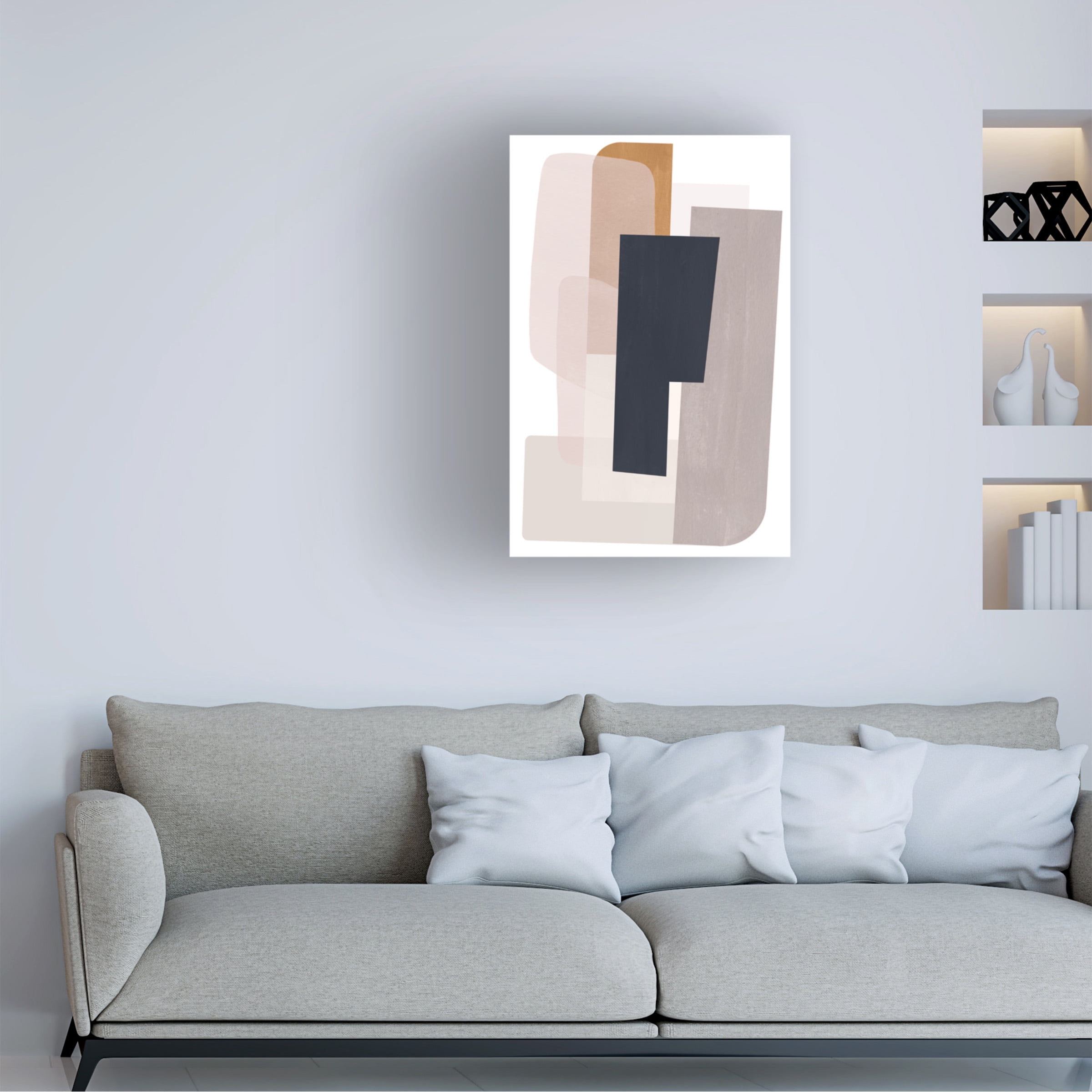 Emma Scarvey 'Embedded I' Canvas Art