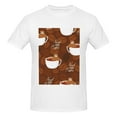 thumbnail image 4 of Bingfone Sloths Need More Coffee Men'S Loose Fit Short-Sleeve Pocket T-Shirt, 4 of 7