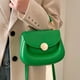 thumbnail image 1 of Bolso De Hombro Bolso de viaje de compras de cuero PU Solapa Color sólido Exquisito portátil para el trabajo, 1 of 8