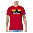 thumbnail image 2 of Wild Bobby I Believe Funny Retro Bigfoot Sasquatch Conspiracy Outdoor Hiking - Pop Culture Unisex Premium T-Shirt, 2 of 6