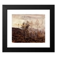 thumbnail image 2 of Paul Huet 22x20 Black Modern Framed Museum Art Print Titled - The Bois De Sevres, 2 of 5