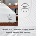 thumbnail image 2 of Kate Aurora 360 Thread Count Deep Pocket Premium Woven Viscoe Bamboo 4 Piece Sheet Set - Assorted Sizes & Colors, 2 of 3