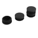 thumbnail image 1 of Tapa de extremo de plástico Uxcell para cubrir el tubo, inserto negro de 38mm de diámetro, 4 piezas, 1 of 7