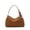 caramel, variant on Genuine Leather Hobo Bag, Women's Suede Crescent Underarm Crossbody Shoulder Purse