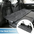 thumbnail image 2 of Car Bed Backseat Mat Foldable Car Bed Mattress Car Camping Mattress Back Seat Extender Black Gray, 2 of 7