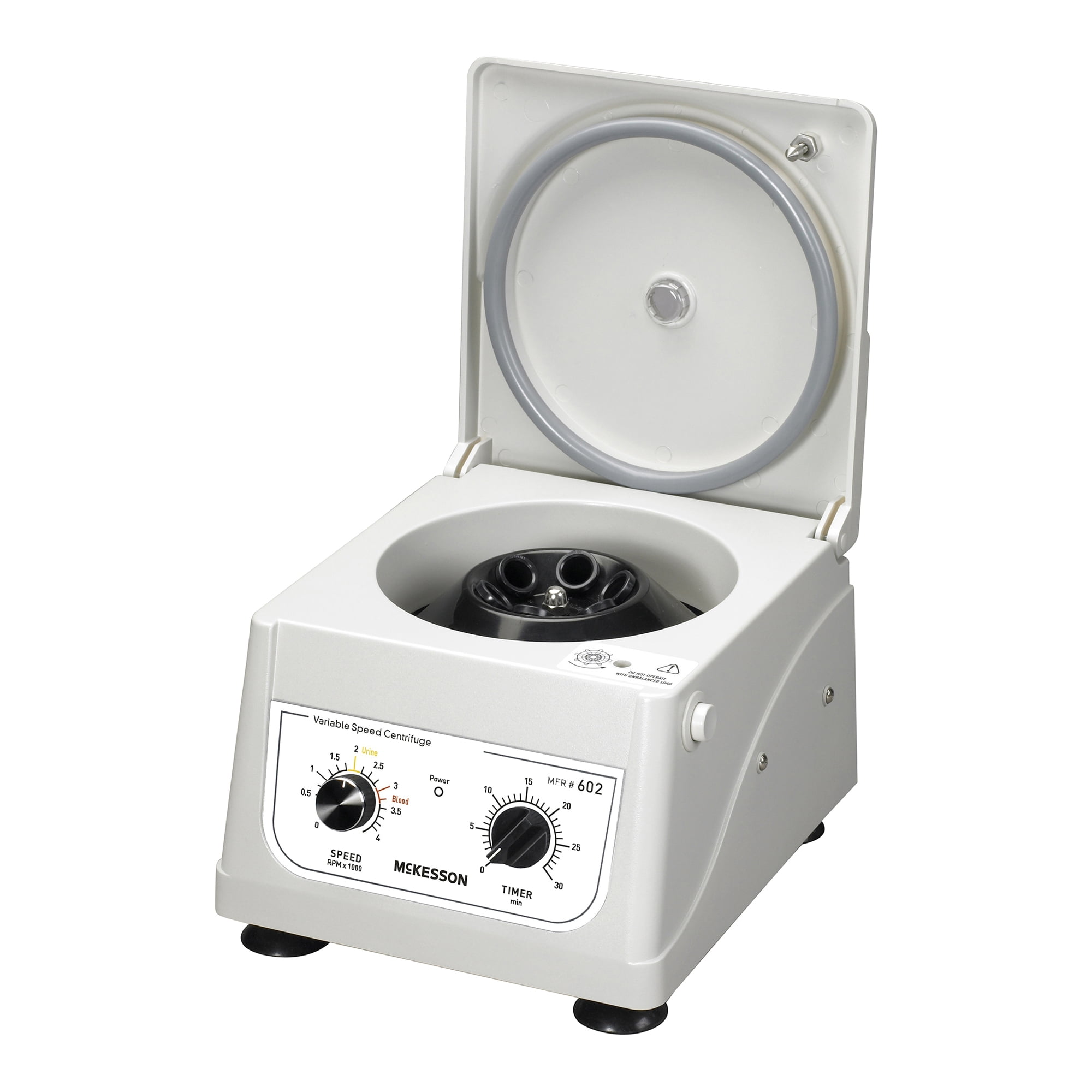 McKesson Centrifuge, Variable Speed - 6 Place Fixed Angled Rotor with Timer, 1 Ct