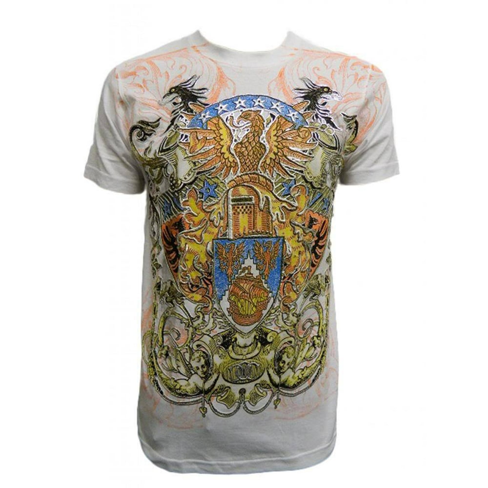 Konflic Clothing - Konflic Men's Tribal Eagle Eye View MMA T Shirt ...