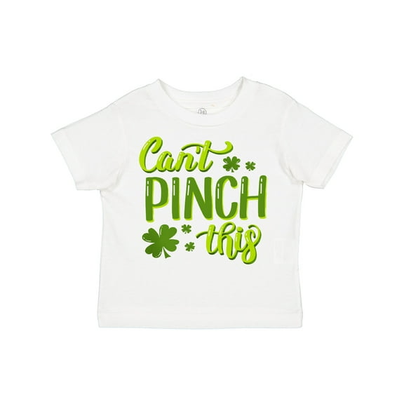 Inktastic St. Patrick's Day Can't Pinch This Hand Lettering Boys or Girls Toddler T-Shirt