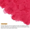 thumbnail image 4 of Silk Artificial Flower Rose Petals, Rose Red Faux Flowers 2x2 Inch 3200Pcs, 4 of 5