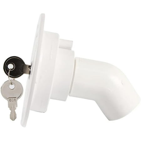 Water Locking Cap Sovob Plastic Gravity Fill Hatch Car Water Tank Filling Port Round Gravity Water Inlet Fill Dish Hatch Lock With Keys Rv Modification Parts For Camping Trailer Gravity Rv