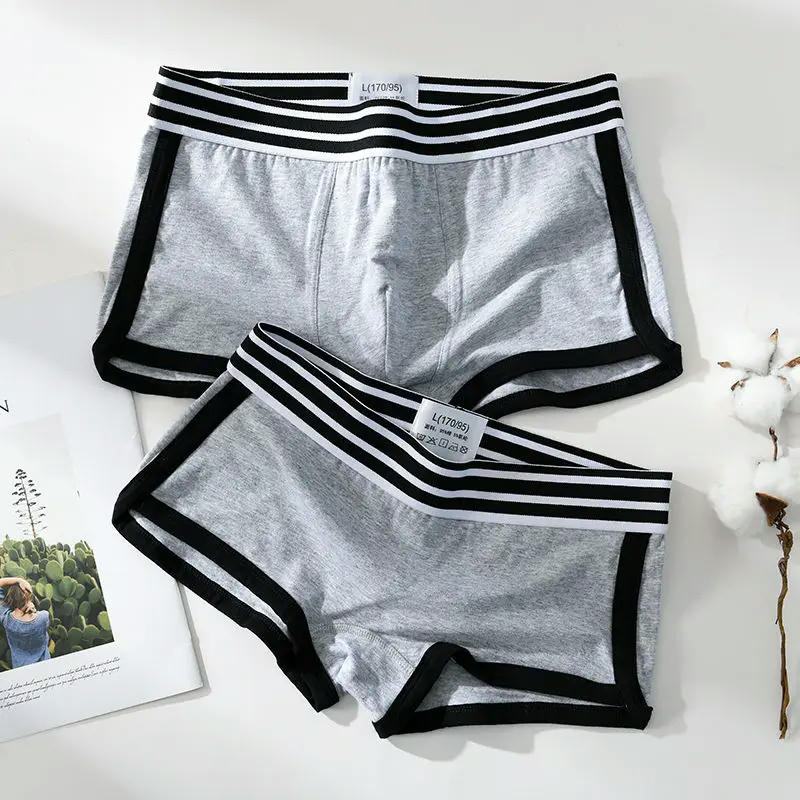 CHYYCNYCH Sexy Couples Lovers Cotton Underwear Men Boxer Shorts ...