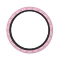thumbnail image 2 of Lsque Butterfly 1 Ultra Soft Car Steering Wheel Cover for Women, Standard 15 inch Size for Truck Van SUV Auto, 2 of 8