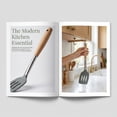 thumbnail image 3 of Unique Bargains Kitchen Utensil Heat-Resistant Spatula for Flipping Light Gray 14x3.1 in, 3 of 5