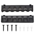 thumbnail image 1 of Mosiee 2Pc Wall-Mounted Fishing Rod Rack Fishing Tackle Holder Storage Rack, 1 of 8