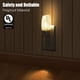 thumbnail image 3 of Luz Nocturna Enchufable Emotionlite, Luces Nocturnas Led De Color Blanco Cálido, Sensor De Atardecer A Amanecer, Guardería Para Niños, Dormitorio, Baño, Pasillo, Escaleras, Cocina, Certificación Ul, P, 3 of 7