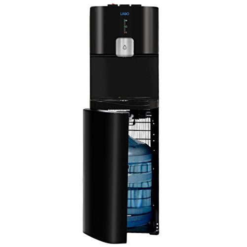Lago CLBL220 Bottom Load Hot, Cold & Room Black Water Cooler Dispenser