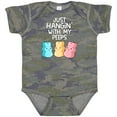 thumbnail image 3 of Inktastic Easter Hangin' with My Peeps Boys or Girls Baby Bodysuit, 3 of 5