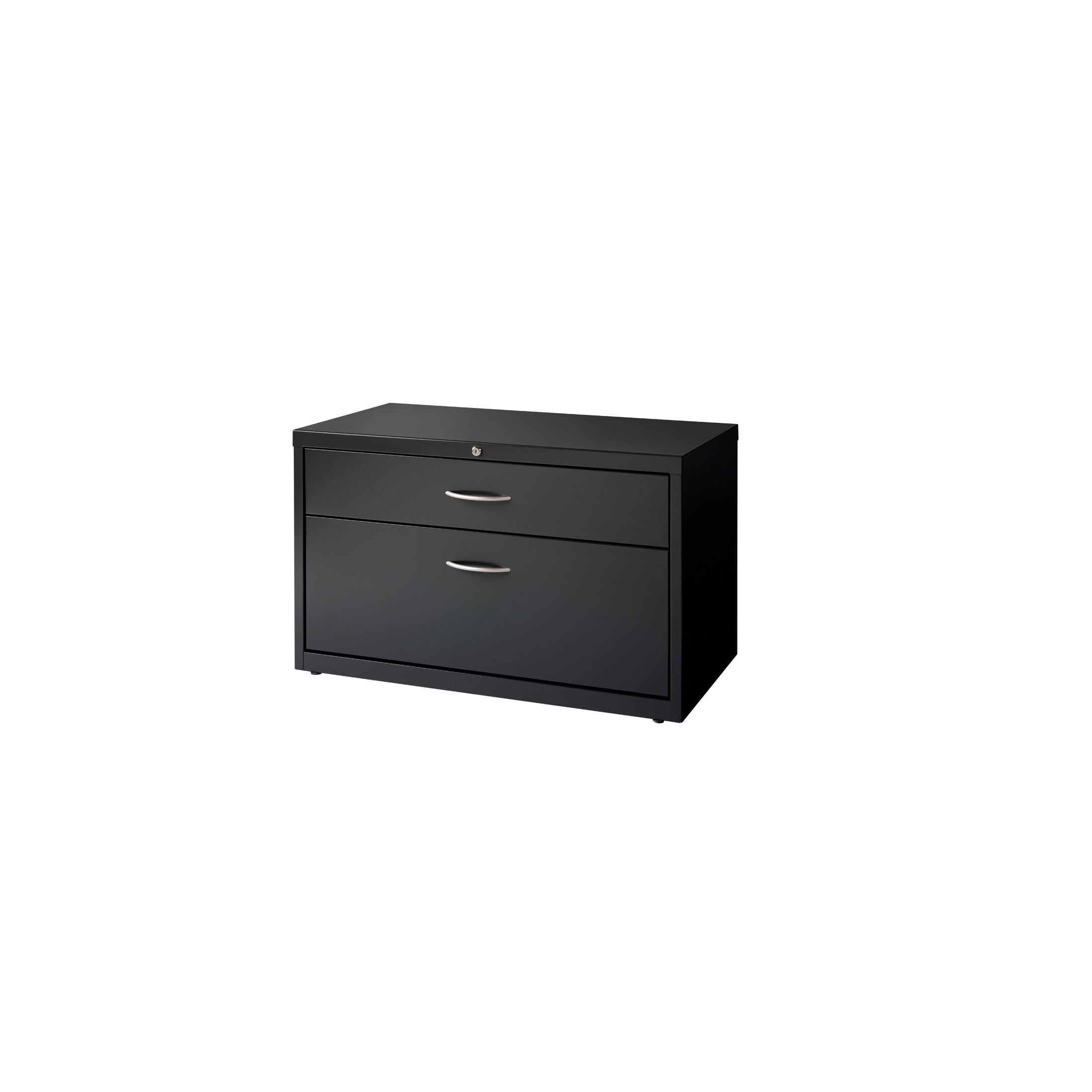 Hirsh 36 inch Wide 2 Drawer Box-File Low Credenza Metal Lateral File Cabinet for Home and Office, Holds Letter, Legal and A4 Hanging Folders, Charcoal