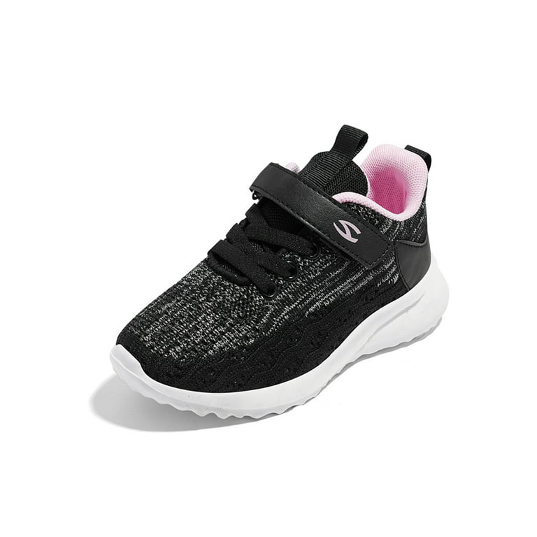 Boys Girls Knit Sneakers Athletic Shoes Lightweight Walking