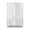 White/M, variant on Clear Garment Rack Cover with Zipper, Dust & Water Proof Clothing Storage Protector, 39.3x19.6x59in Heavy Duty Plastic (White/S)