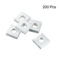 thumbnail image 2 of Unique Bargains Square Nuts, M6x13mmx4mm Zinc-Plated Metric Coarse Thread Assortment Kit, 200pcs, 2 of 5