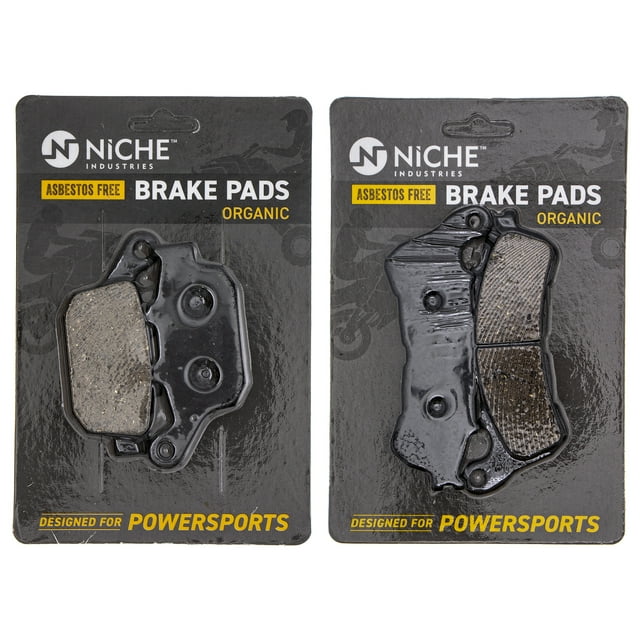 Niche Brake Pad Set for Honda CBR250R ABS 06435-KYJ-901 06455-KYJ-911 Organic MK1002739