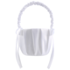 thumbnail image 3 of Cesta romántica de satén blanco con lazo para la ceremonia de boda de la niña de las flores, 3 of 4